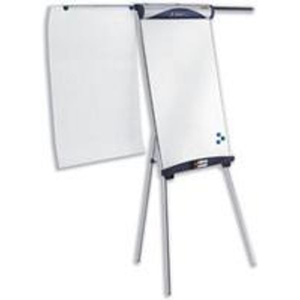 Nobo Shark Flipchart and Drywipe Easel Blue/Silver 1901918