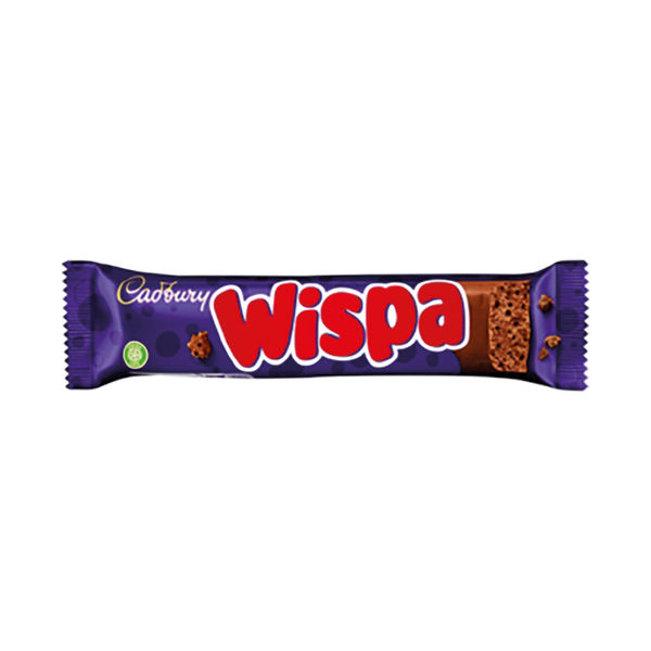 Cadbury Wispa Chocolate Bar 36g (Pack of 48) 4015891