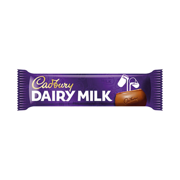 Cadbury Dairy Milk Chocolate Bar 45g (Pack of 48) 968169