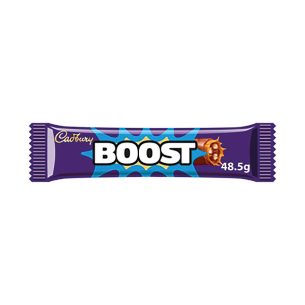 Cadbury Boost Chocolate Bar 48.5g (Pack of 48) 100129