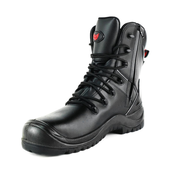 Tuffking Havoc Heavy Duty Safety Boot YKK Zip Black 10