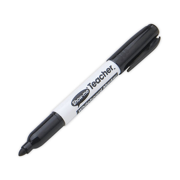 Show-me Teacher Drywipe Marker Black (Pack of 50) STM50