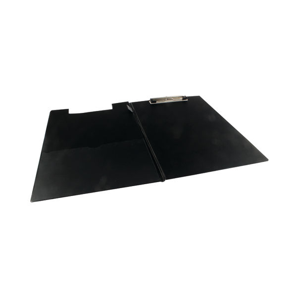 Rapesco Foldover Clipboard Foolscap Black VFDCB0L3