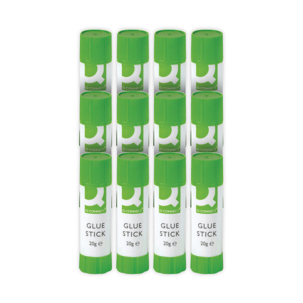 Q-Connect Glue Stick 20g (Pack of 12) KF10505Q