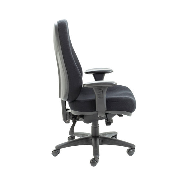 Avior Lucania High Back Task Chair 640x655x1055-1140mm Black KF74020