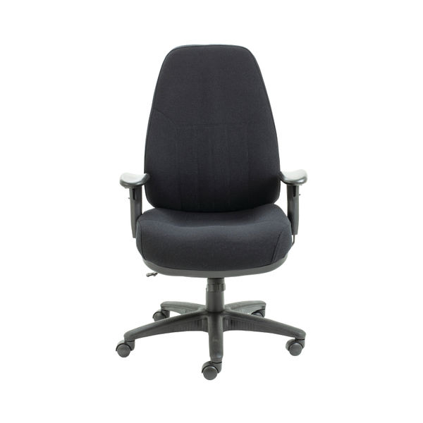 Avior Lucania High Back Task Chair 640x655x1055-1140mm Black KF74020