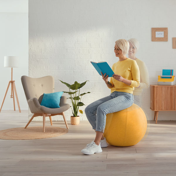 Leitz Ergo Cosy Active Sitting Ball Warm Yellow 52790019
