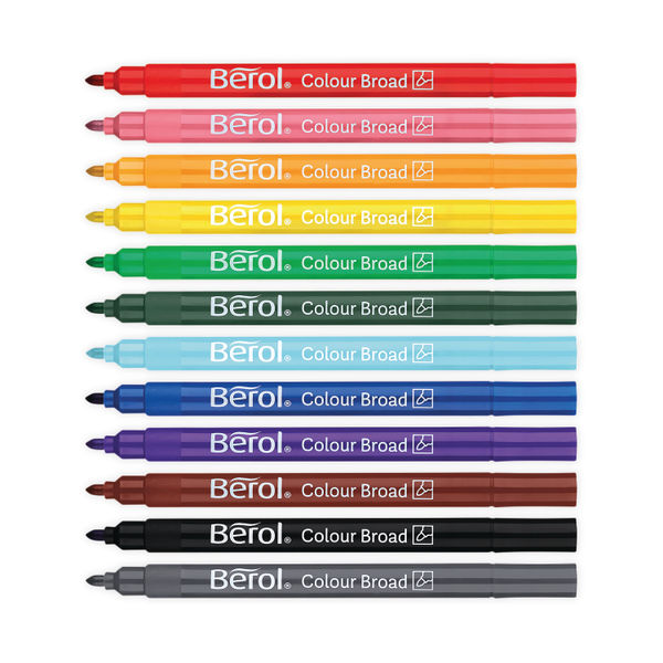 Berol Colour Broad Class Pack Assorted (Pack of 288) 2057598