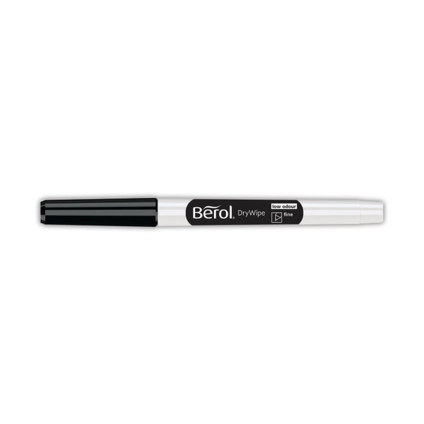 Berol Drywipe Pen Fine Black (12 Pack) 1984901