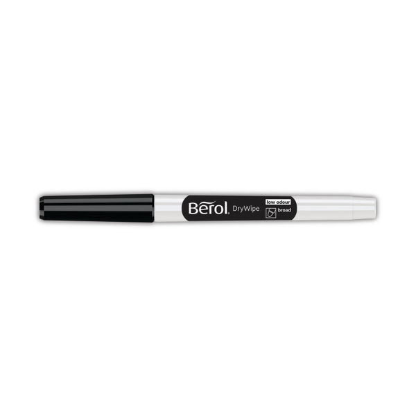 Berol Drywipe Pen Broad Black (192 Pack) 1984897