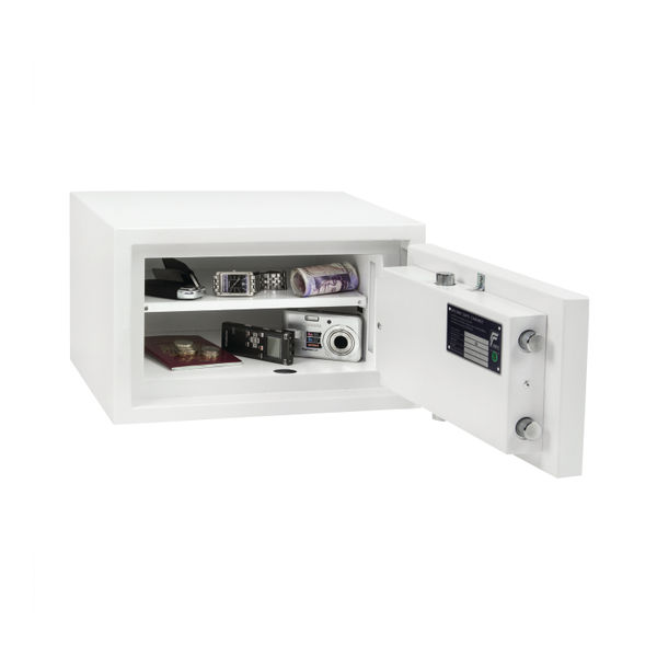 Phoenix Fortress High Security Burglary Safe White SS1181K