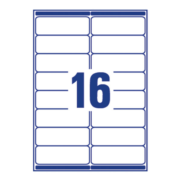 Avery Ultragrip Laser Address Labels QuickPEEL 99.1x33.9mm 16 Per Sheet White (4000 Pack) L7162-250