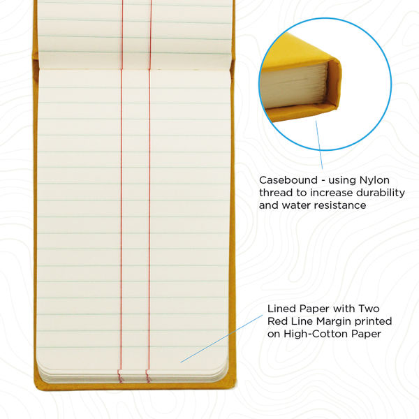 Exacompta Chartwell Plain Weather Resistant Field Book 130x205mm 2006