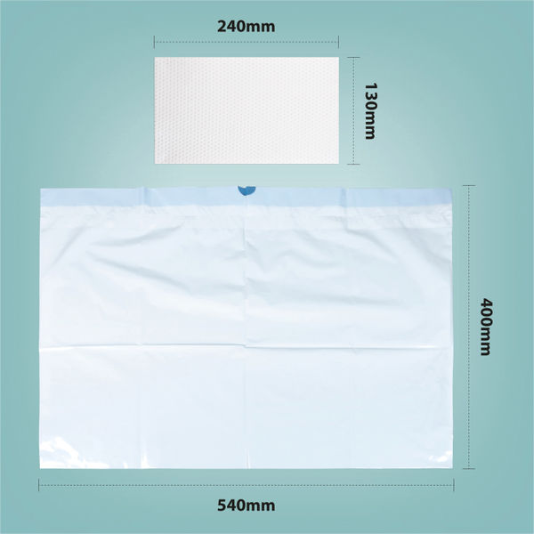 Aidapt Commode Liners with Absorbent Pads (Pack of 50) VS216CL