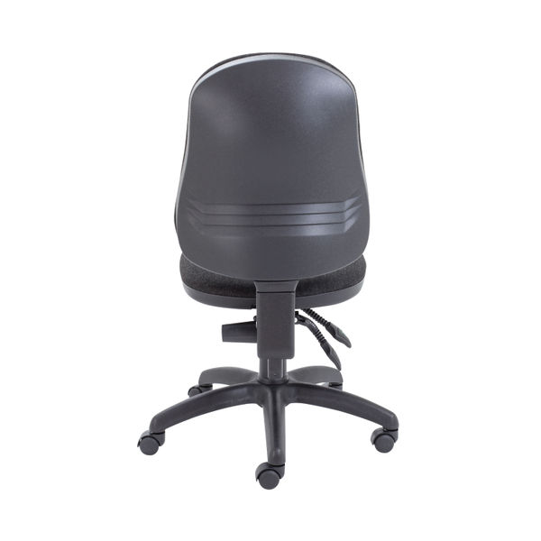 First High Back Operator Chair 640x640x985-1175mm Charcoal KF98507