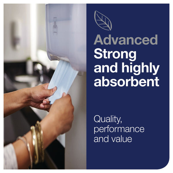 Tork Matic Hand Towel H1 Blue 150m (Pack of 6) 290068