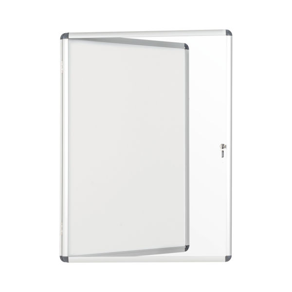 Bi-Office Enclore Magnetic Display Case Acrylic Door Aluminium Frame 9xA4 VT630109150