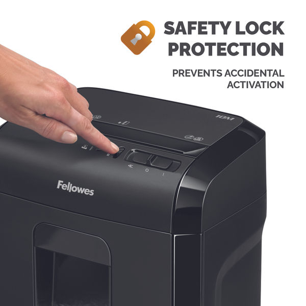 Fellowes Powershred 10M Micro-Cut Shredder 4630701