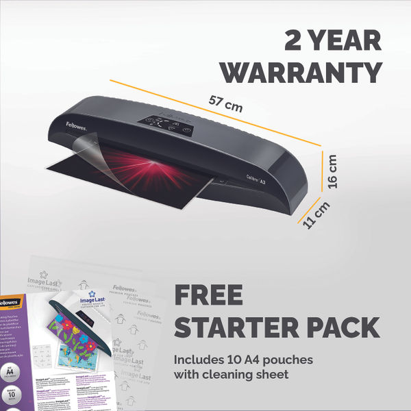 Fellowes Calibre A3 Laminator Black 5740201