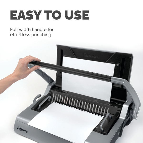Fellowes Galaxy 500 Manual Comb Binding Machine 5622001