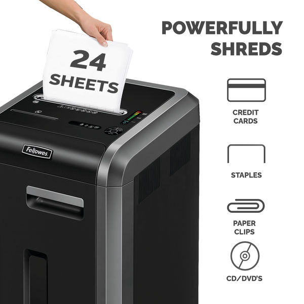 Fellowes 225Ci Cross Square Cut Shredder 4622101