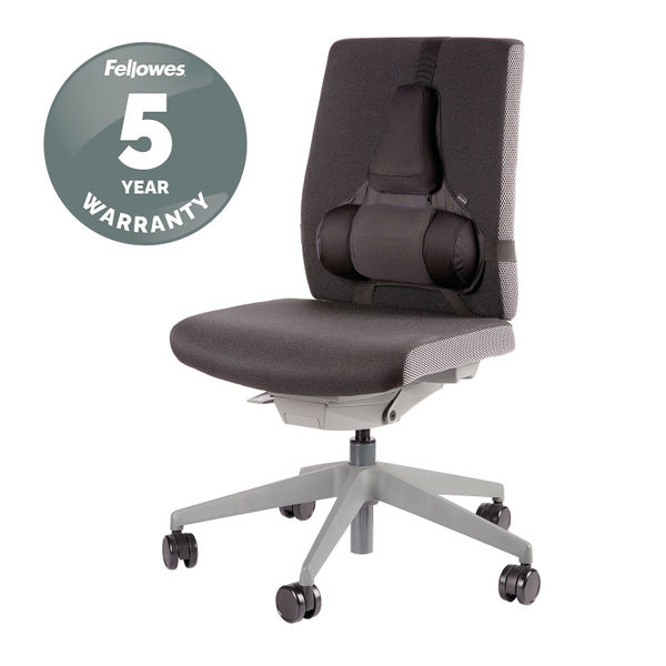 Fellowes Professional Series Ultimate Back Support Black 8041801