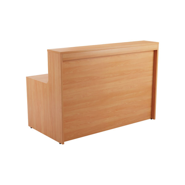 Jemini Reception Unit 1600x800x740mm Beech KF816302