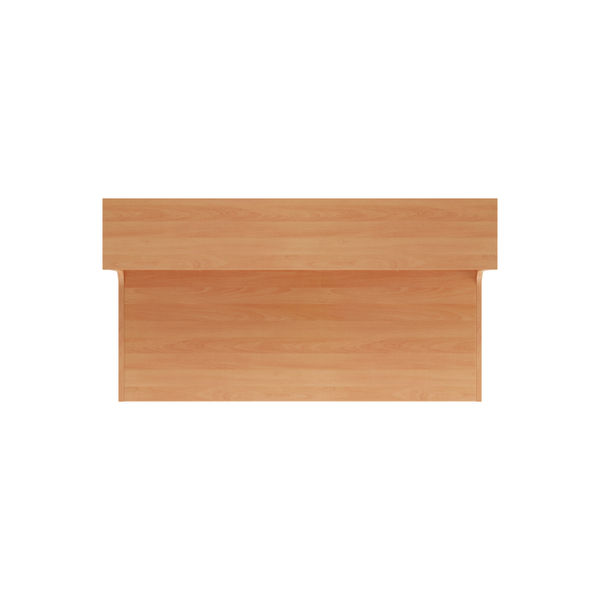 Jemini Reception Unit 1600x800x740mm Beech KF816302