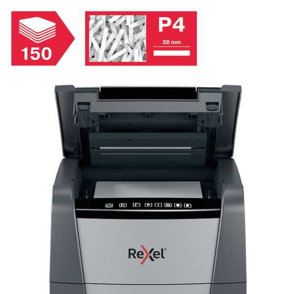 Rexel Optimum AutoFeed+ 150X Cross Cut Shredder | 2020150X