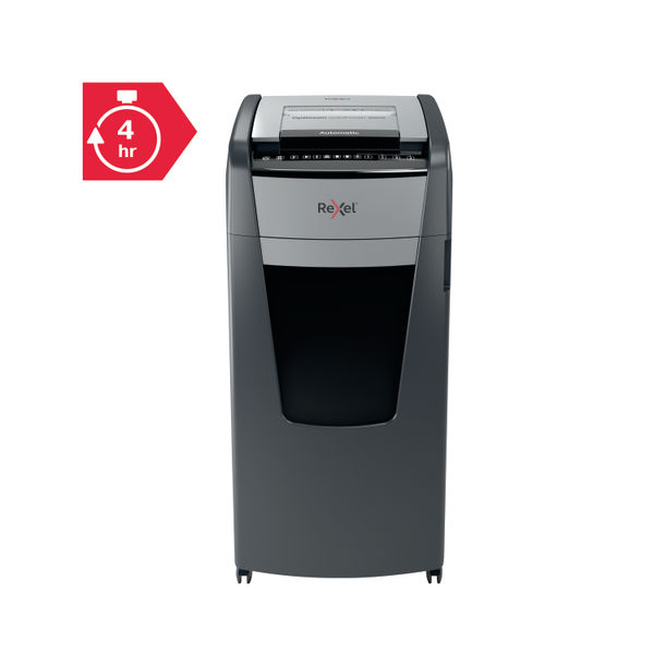 Rexel Optimum AutoFeed+ 600X Cross-Cut P-4 Shredder 2020600X