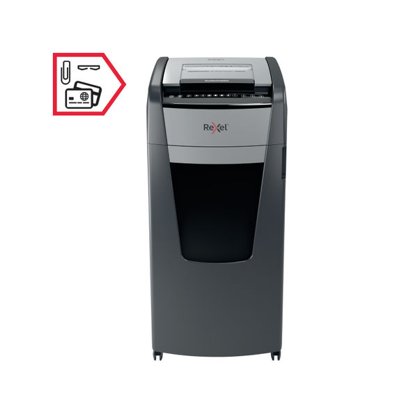 Rexel Optimum AutoFeed+ 600X Cross-Cut P-4 Shredder 2020600X