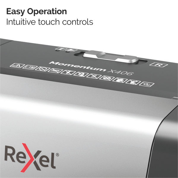 Rexel Momentum X406 Cross-Cut P-4 Shredder 2104569