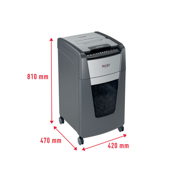 Rexel Optimum AutoFeed+ 300X Cross Cut Shredder | 2020300X