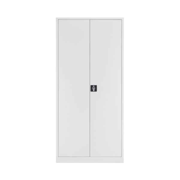 Talos Double Door Stationery Cupboard 920x420x1950mm White KF78757