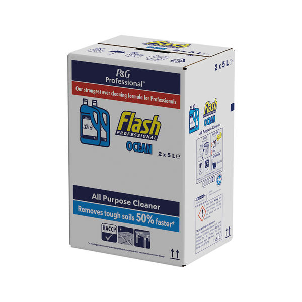 Flash Professional All Purpose Cleaner Ocean 5L (Pack of 2) 1415