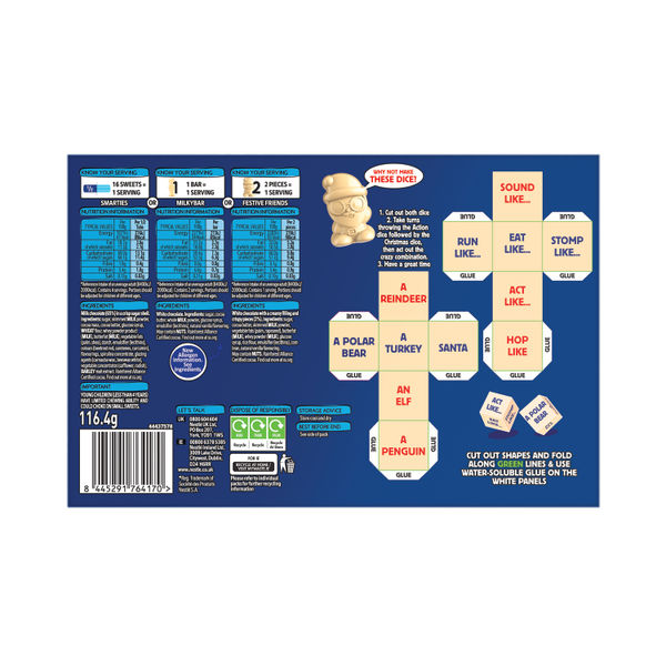 Nestle Smarties Milkybar Kids Selection Box 116.4g 12616163