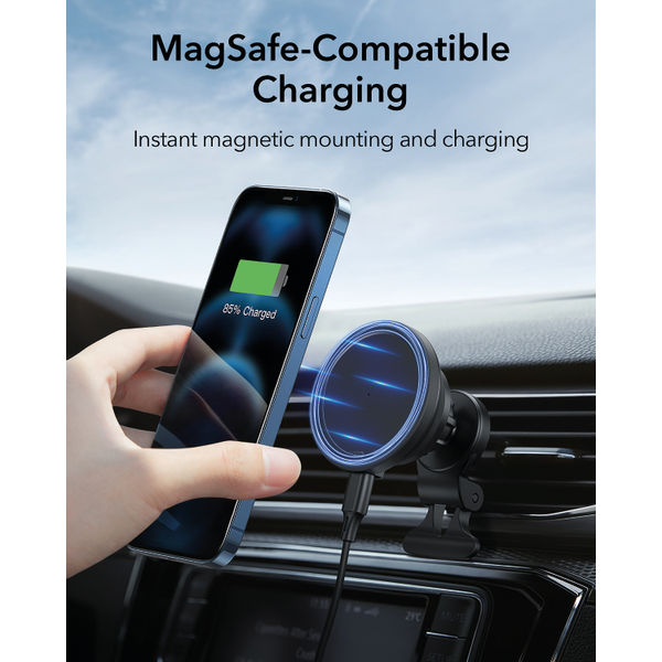 ESR Halolock MagSafe Wireless Car Charger with CryoBoost