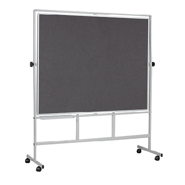 Bi-Office Revolver Plus Lacquered Steel/Felt Surface 1200x900mm QR3267