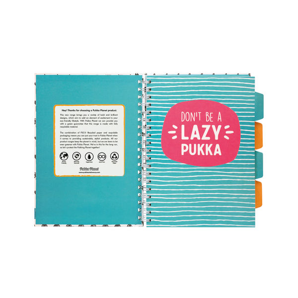 Pukka Planet Project Book B5 Assorted Designs (Pack of 2) 9702-SPP