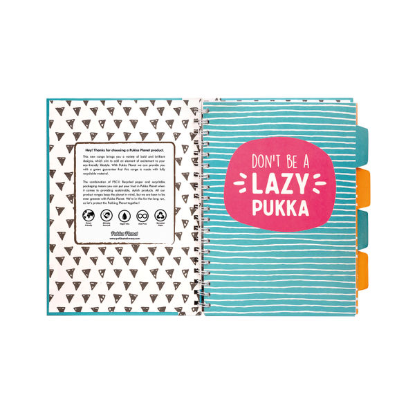 Pukka Planet Project Book B5 Assorted Designs (Pack of 2) 9702-SPP