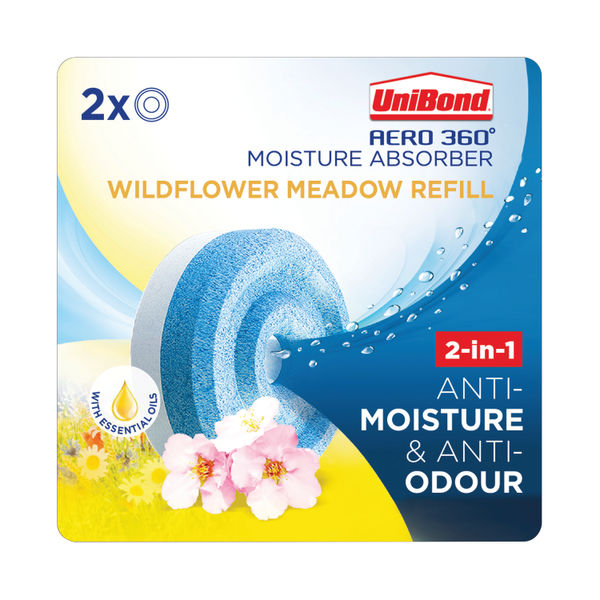 Unibond Aero 360 Wildflower Meadow Refill (Pack of 2) 2631292