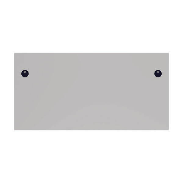 Jemini Rectangular Panel End Desk 1200x800x730mm White KF804376