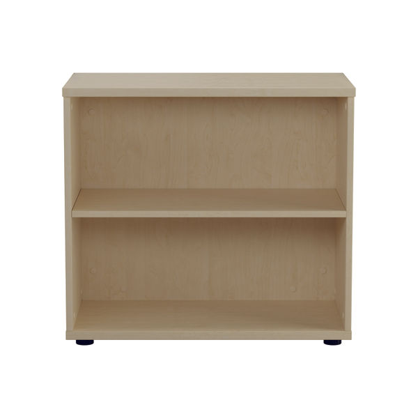 Jemini Wooden Bookcase 800x450x730mm Maple KF811343