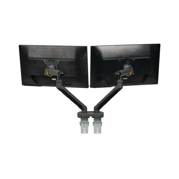 Bakkerelkhuizen BE Flexible Dual Monitor Arm Dark Grey BNEBFDDG