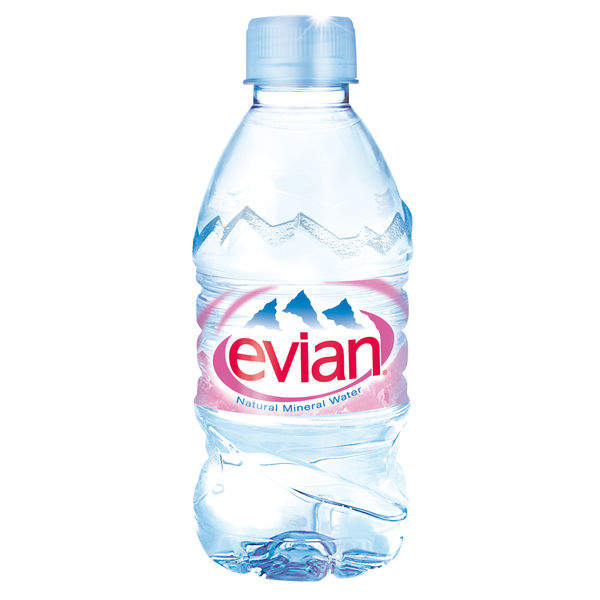 Evian Natural Spring Water 330ml (24 Pack) A0106212