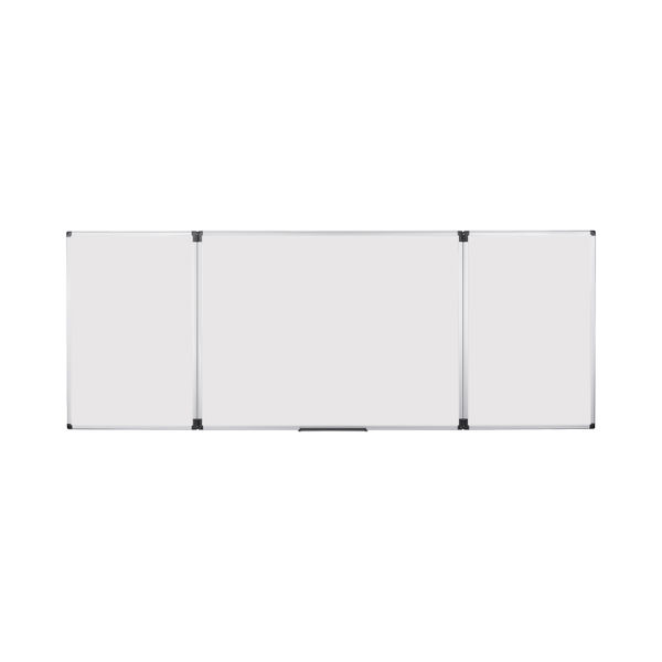 Bi-Office Maya Trio Magnetic Lacquered Steel Surface Aluminium Frame 90x60cm TR01020509170