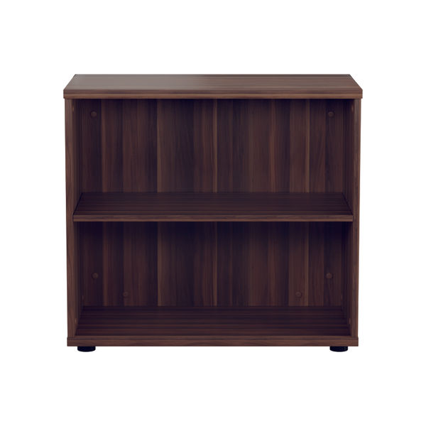 Jemini Wooden Bookcase 800x450x730mm Dark Walnut KF811329