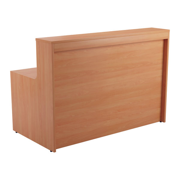 Jemini Reception Unit 1400x800x740mm Beech KF816265