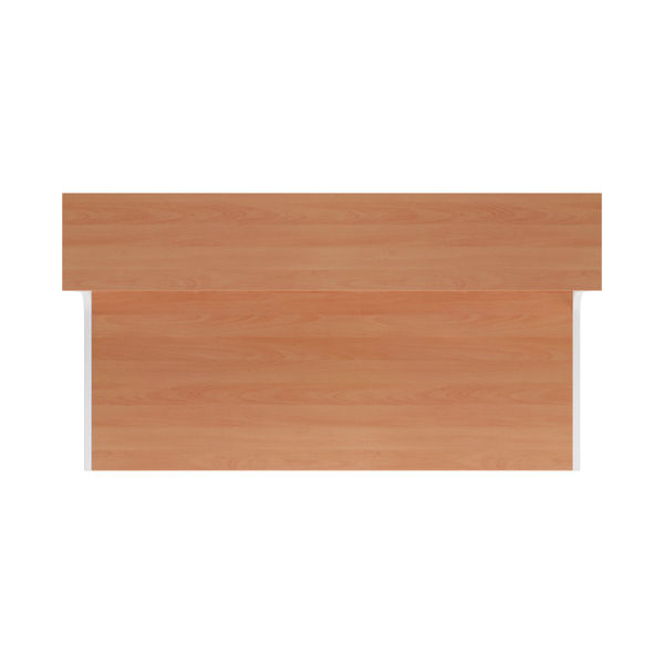 Jemini Reception Unit 1400x800x740mm Beech/White KF816340