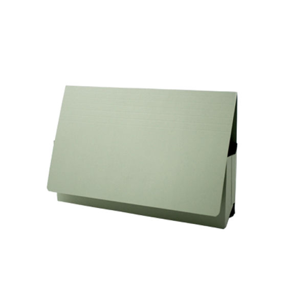 Exacompta Guildhall Probate Document Wallet 315gsm Green (Pack of 25) PRW2-GRN